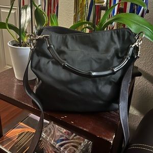 Gucci vintage bamboo handbag